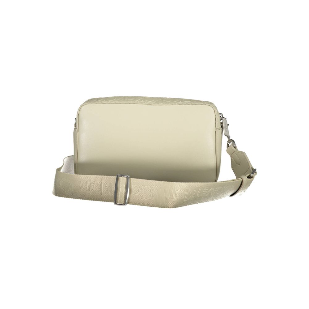 Calvin Klein Beige Polyester Handbag