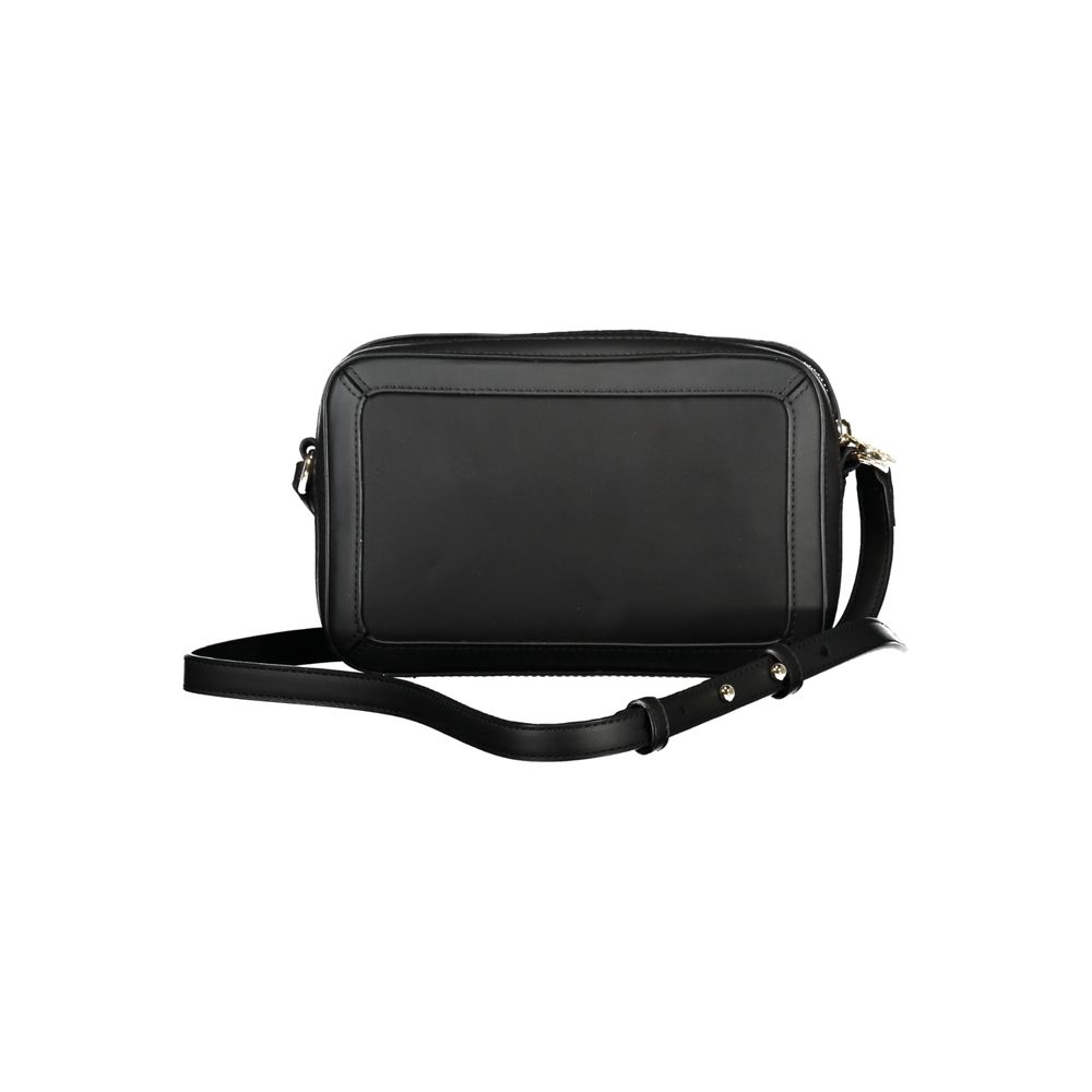 Tommy Hilfiger Black Polyester Handbag